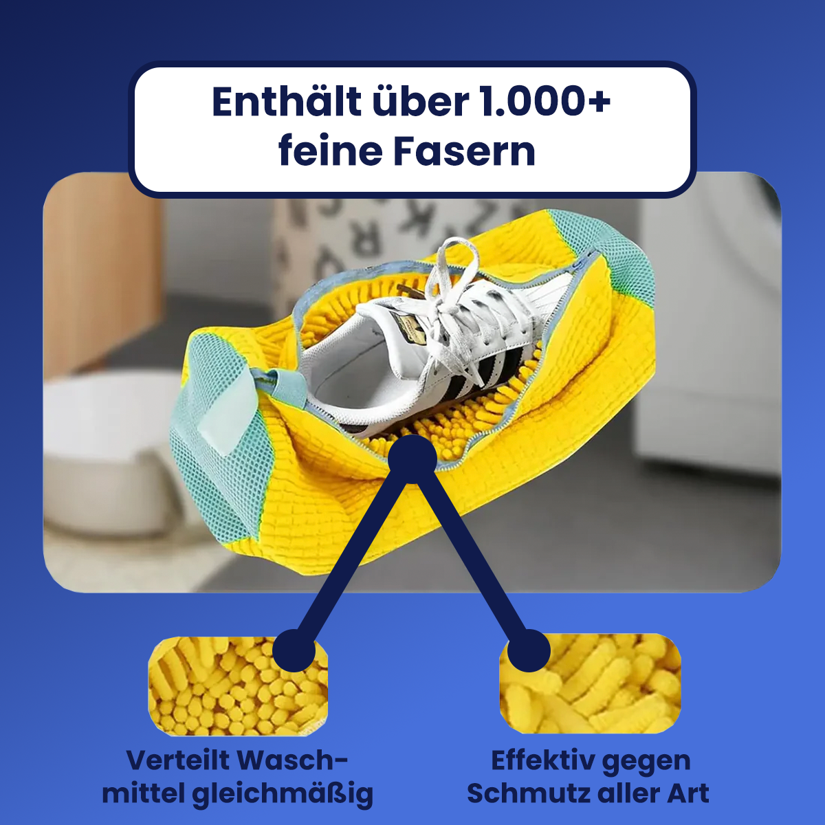 Clean Steps™ Schuh-Waschbeutel