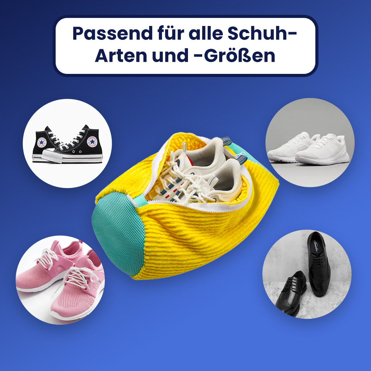 Clean Steps™ Schuh-Waschbeutel