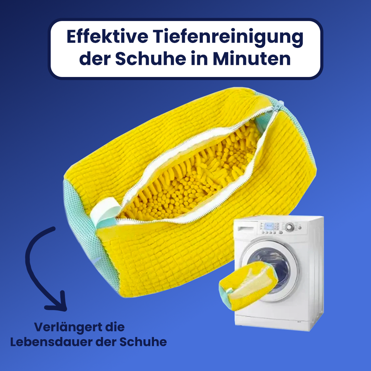 Clean Steps™ Schuh-Waschbeutel