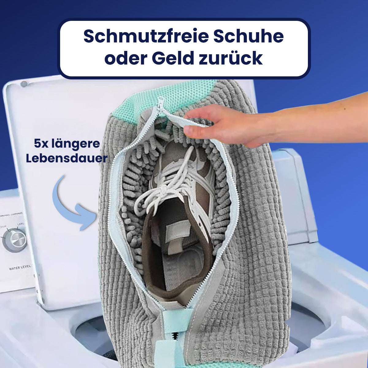Clean Steps™ Schuh-Waschbeutel