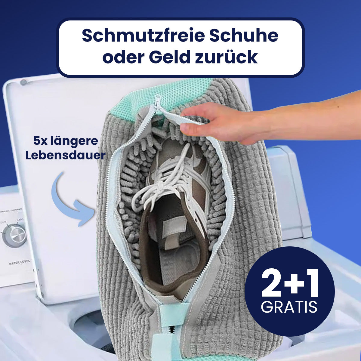 Clean Steps™ Schuh-Waschbeutel