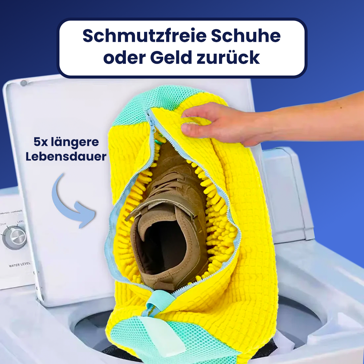 Clean Steps™ Schuh-Waschbeutel