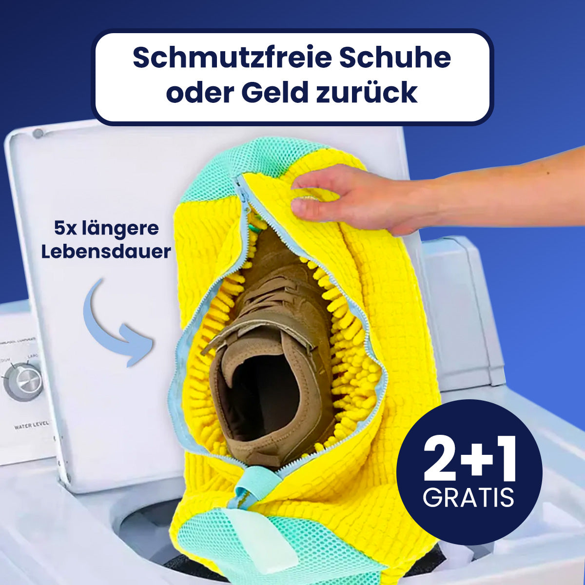 Clean Steps™ Schuh-Waschbeutel