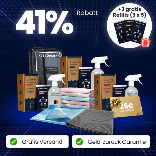 Rundum-sorglos Reinigungs-Set