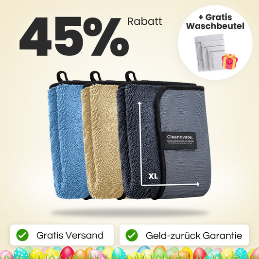 Farbenfrohes Trockentuch-Set