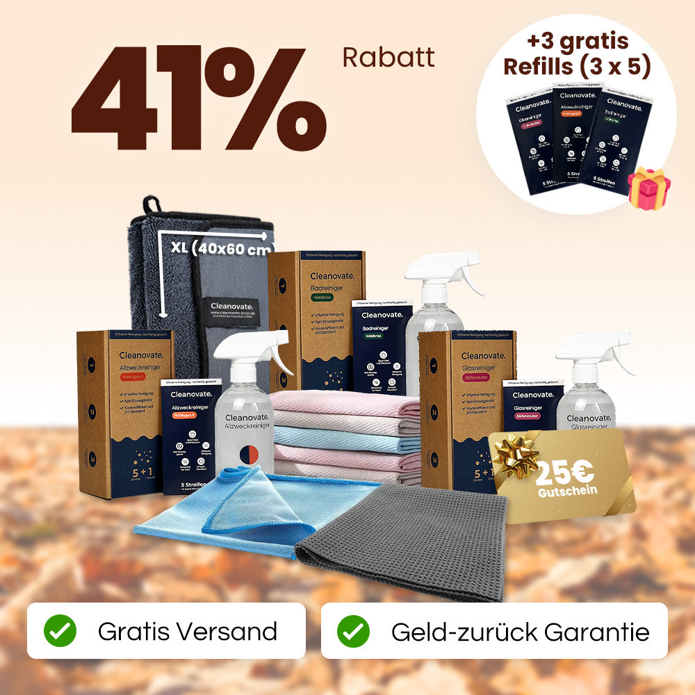 Rundum-sorglos Reinigungs-Set