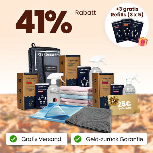 Rundum-sorglos Reinigungs-Set