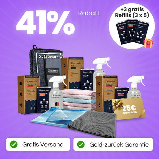 Rundum-sorglos Reinigungs-Set