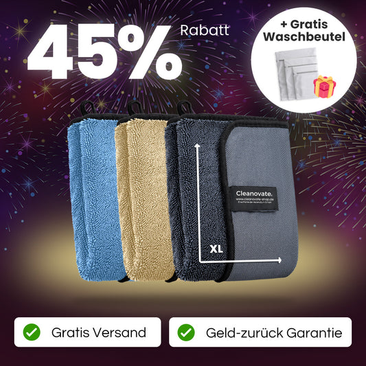 Farbenfrohes Trockentuch-Set