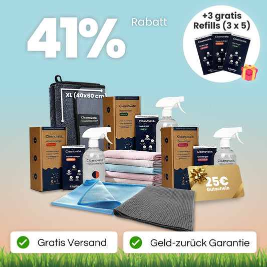 Rundum-sorglos Reinigungs-Set