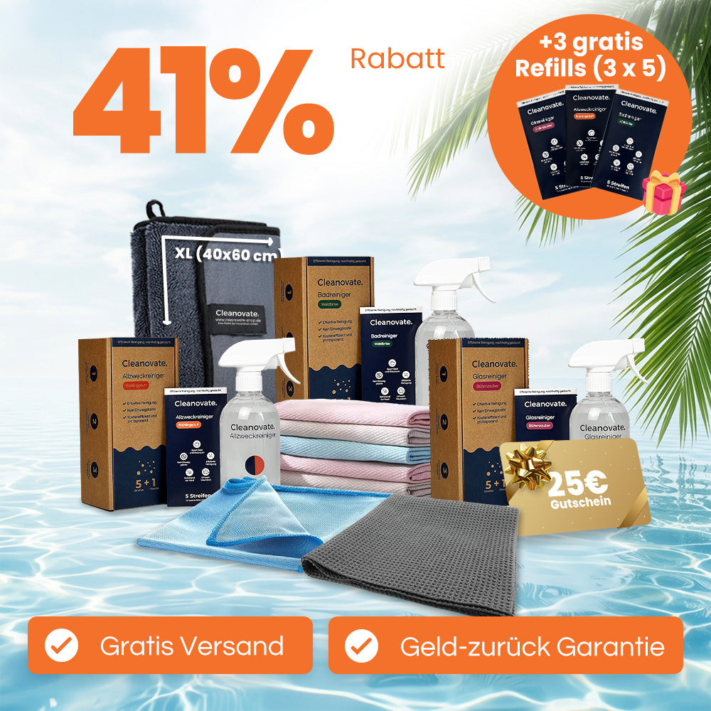 Rundum-sorglos Reinigungs-Set