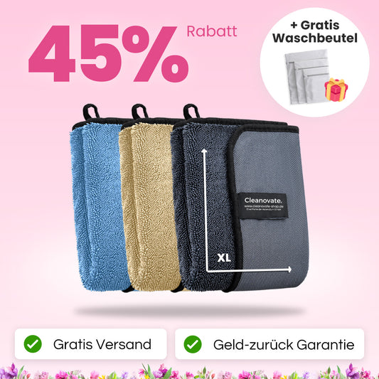 Farbenfrohes Trockentuch-Set