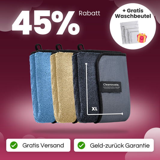 Farbenfrohes Trockentuch-Set